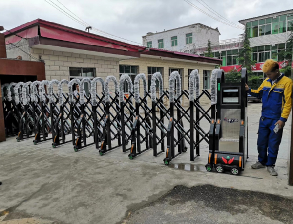 临夏市康乐县人大常委电动伸缩门